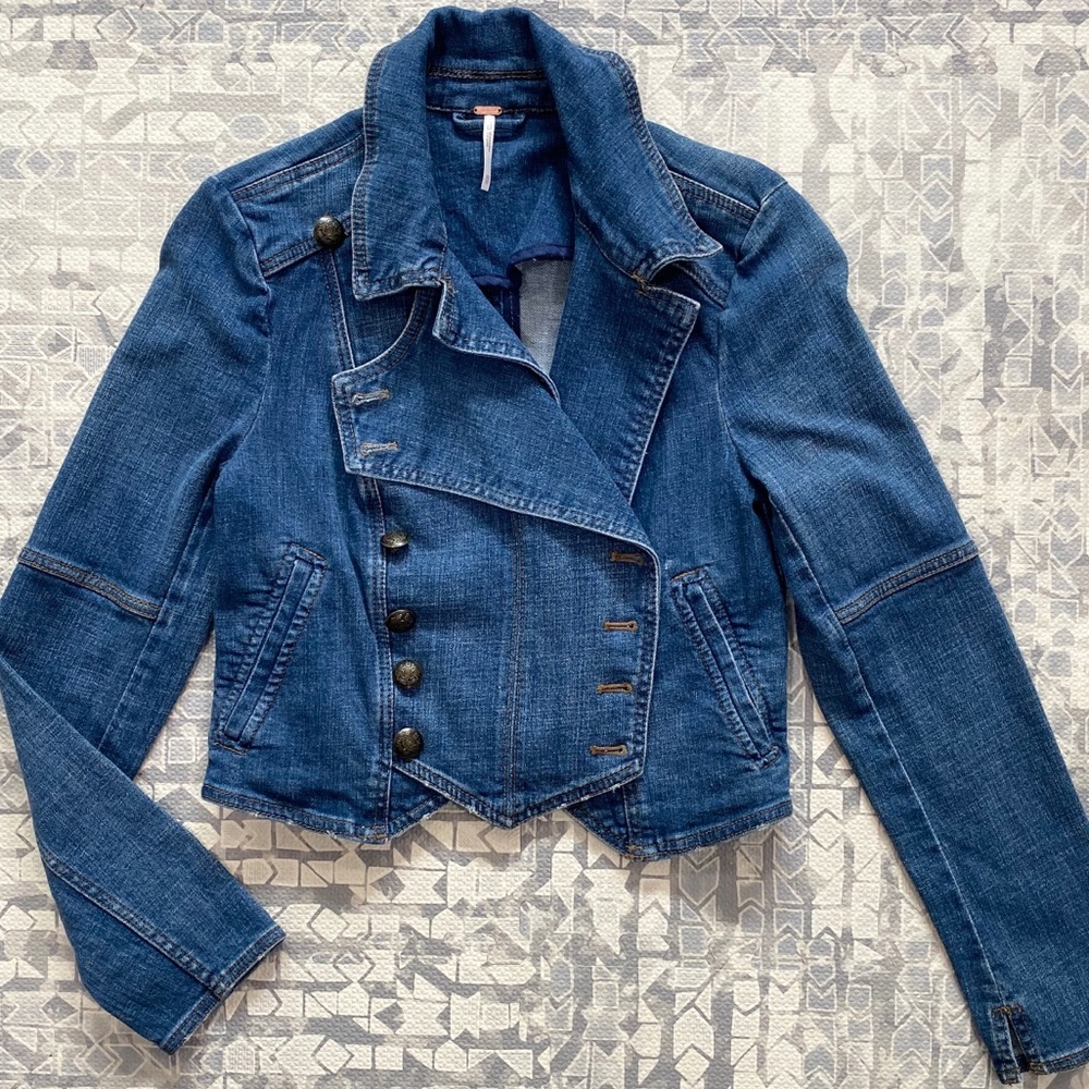 Denim Jacket Free People, NEW